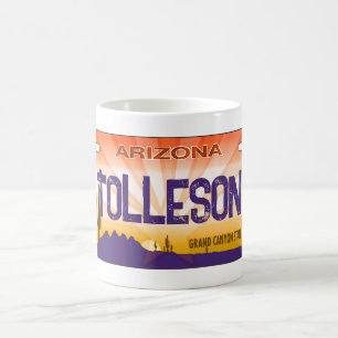 Taza De Café Bomba de placa de bandera de Tolleson Arizona