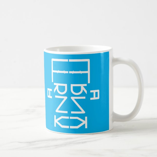 Taza De Café Bomba de puzzle de monster FRANK-enstein (Derecha)