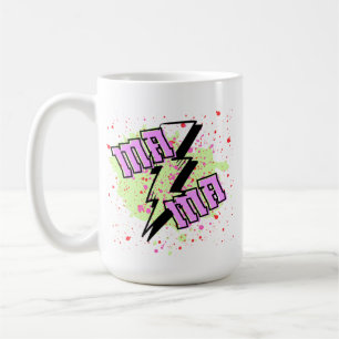 Taza De Café Bomba de rayo de mamá