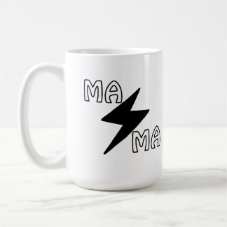 Taza De Café Bomba de rayo de mamá