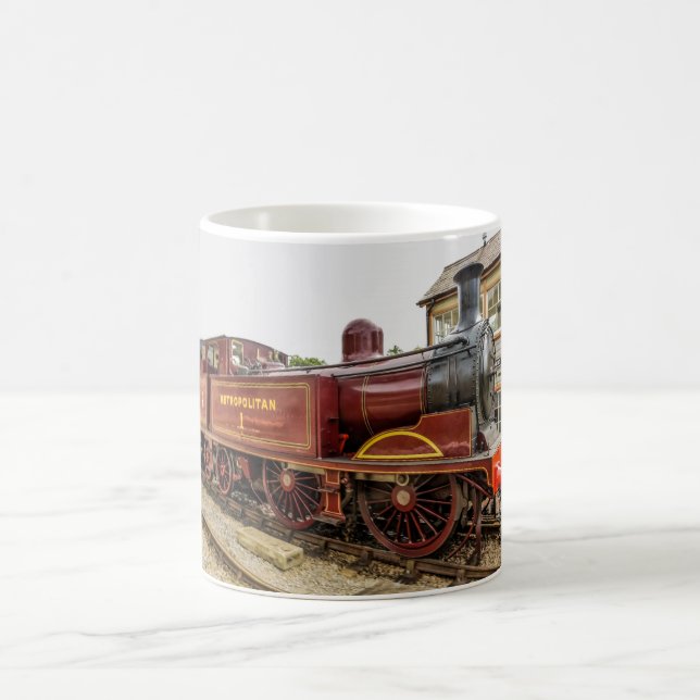 Taza De Café Bomba de tren de vapor (Centro)