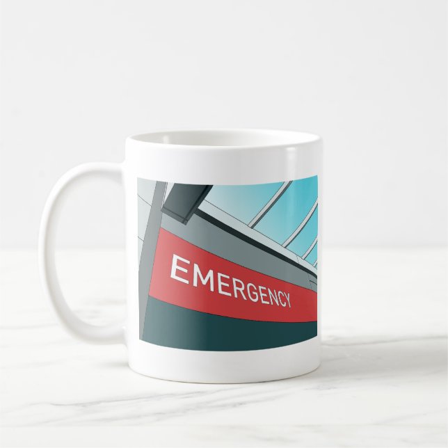 Taza De Café Bomba del Departamento de Emergencia (Izquierda)