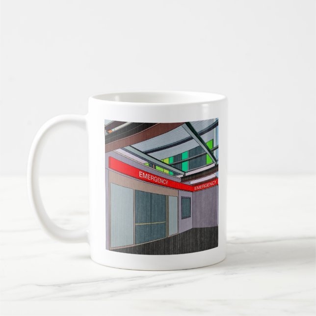 Taza De Café Bomba del Departamento de Emergencia (Izquierda)