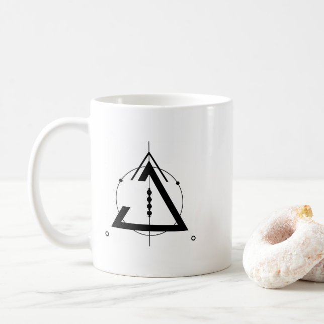 Taza De Café Bomba diseñada Premium (Con donut)