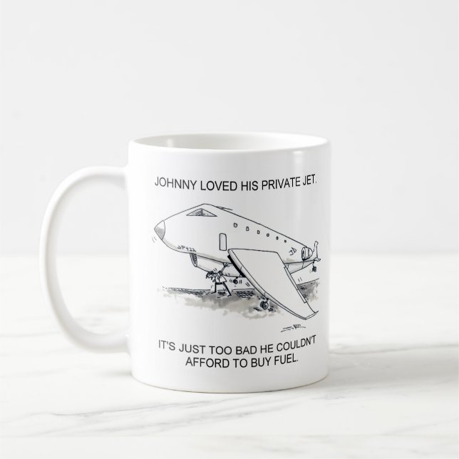 Taza De Café Bomba Jet privada (Izquierda)