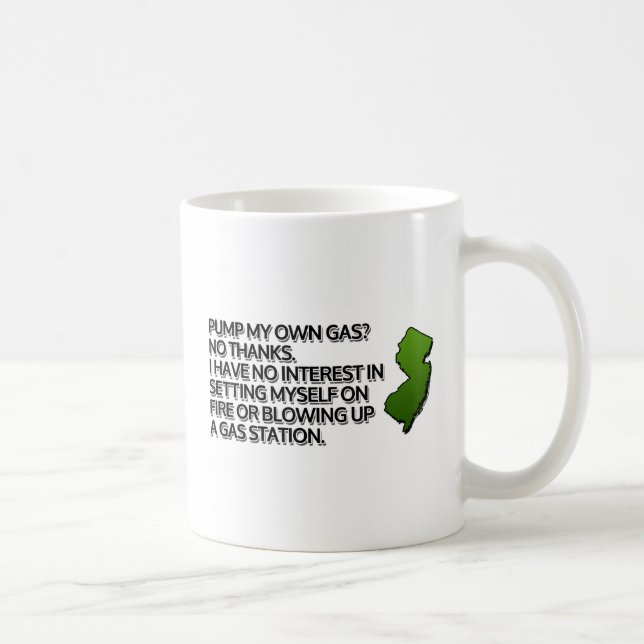 Taza De Café ¿Bomba mi propio gas? No, gracias. (Derecha)