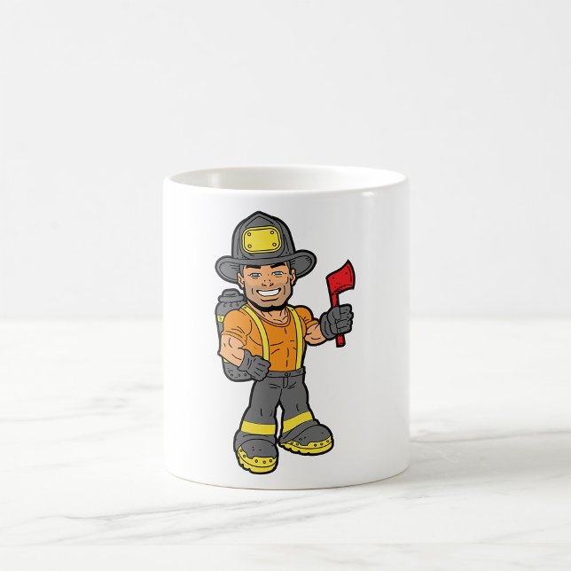 Taza De Café Bombardero con hacha (Subido por el creador)