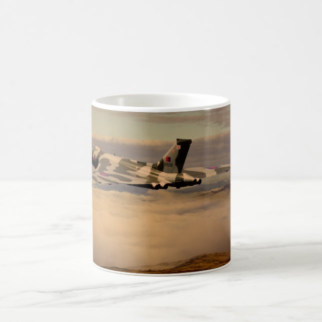 Taza De Café Bombardero XH558 de Avro Vulcan (Centro)