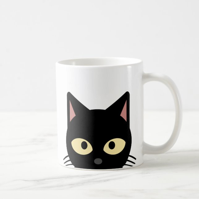 TAZA DE CAFÉ BOMBAS DE CAFÉ DE PEEKING NEGRO (Derecha)