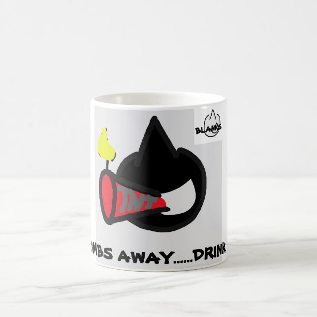 TAZA DE CAFÉ BOMBAS LEJOS (Centro)