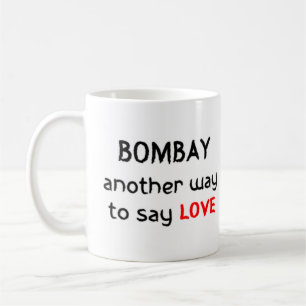 Taza De Café bombay love coffee mug
