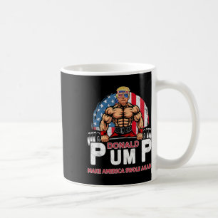 Taza De Café Bombear América Fuerte De Nuevo Divertido Trump 20