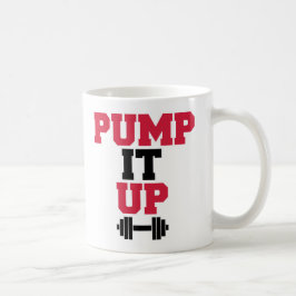 Taza De Café Bombéelo encima de cita del gimnasio