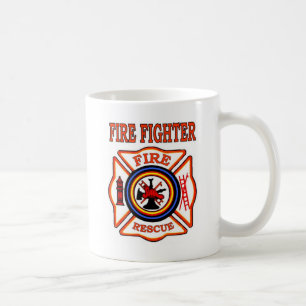 TAZA DE CAFÉ BOMBERO