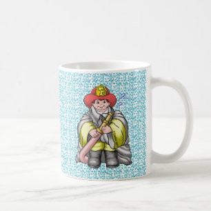 Taza De Café Bombero igual que mug de papá