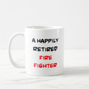 Taza De Café bombero retirado