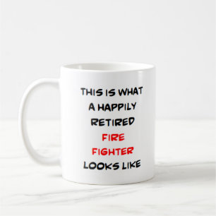 Taza De Café bombero retirado