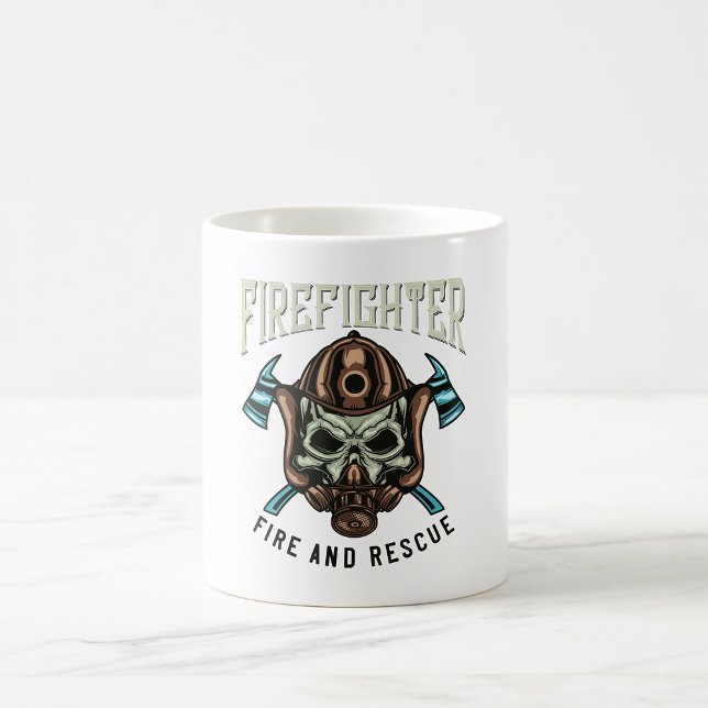 Taza De Café Bomberos Bomberos Bomberos Y Café De Rescate (Subido por el creador)