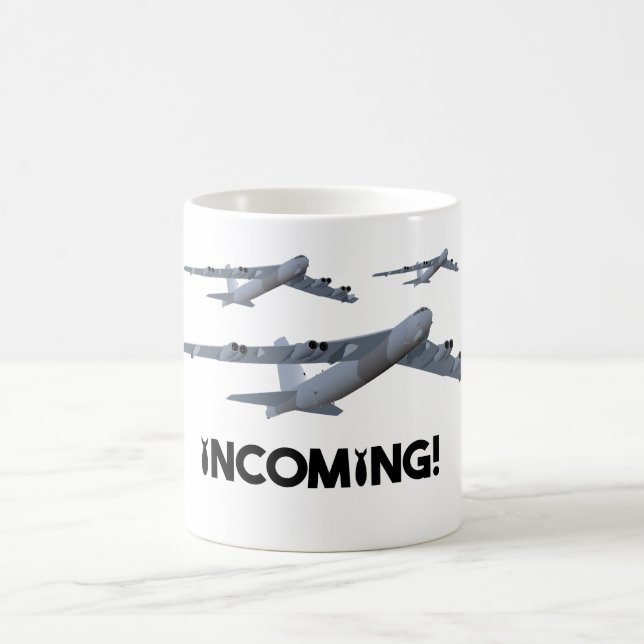 Taza De Café Bomberos estratégicos B-52 Armada (Centro)