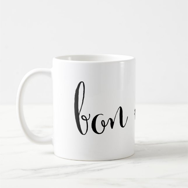 Taza De Café Bon Maten Buenos días haitiano (Izquierda)