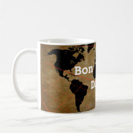 Taza De Café Bon Voyage con personalización