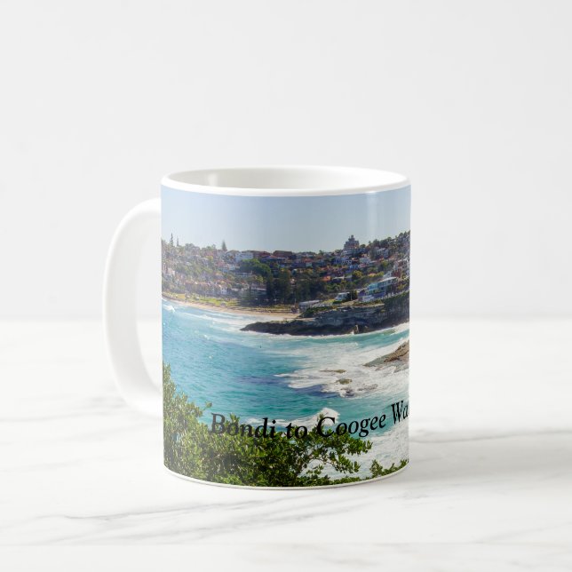 Taza De Café Bondi a Coogee Walk, Sydney (Anverso izquierdo)