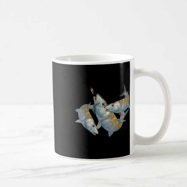 Taza De Café Bonefish Hunting A Salt Water Fly Fishing &amp; De (Derecha)