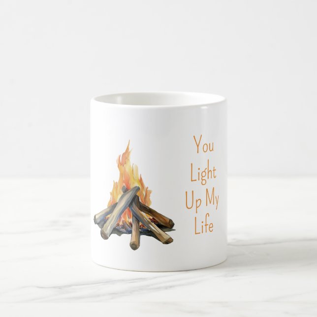 Taza De Café Bonfire You Light Up My Life (Centro)