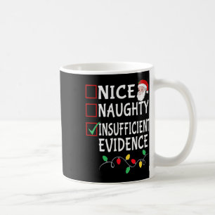 Taza De Café Bonita mala evidencia insuficiente Santa Xma graci