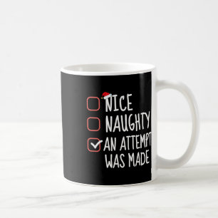 Taza De Café Bonita Maldad Se Intentó Hacer Navidades List Sa