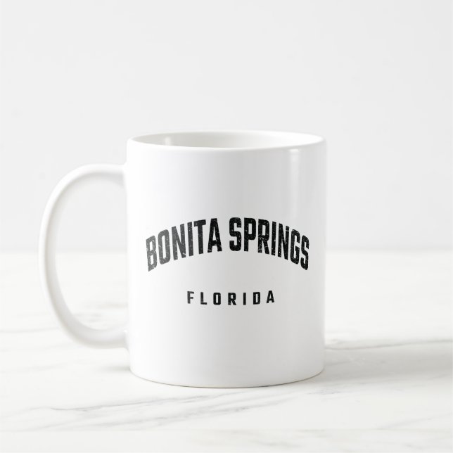 Taza De Café Bonita Springs Florida FL (Izquierda)