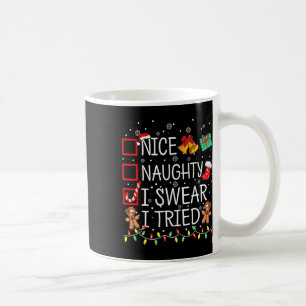 Taza De Café Bonita traviesa, suero, he probado Navidades en la