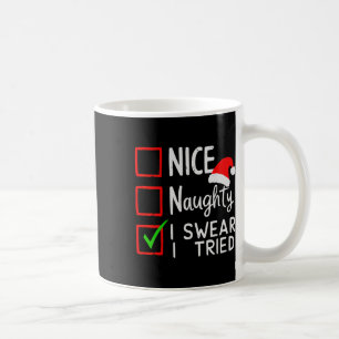 Taza De Café Bonita traviesa, suero, he probado Navidades en la