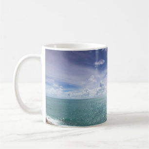Taza De Café Bonitas vistas Panorámicas al océano