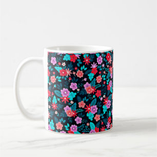 Taza De Café Bonito arreglo Ditsy Floral Pattern-56576