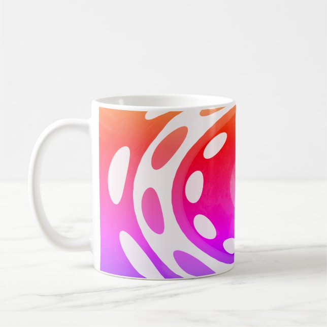 Taza De Café Bonito Arte festivo de Navidad (Izquierda)