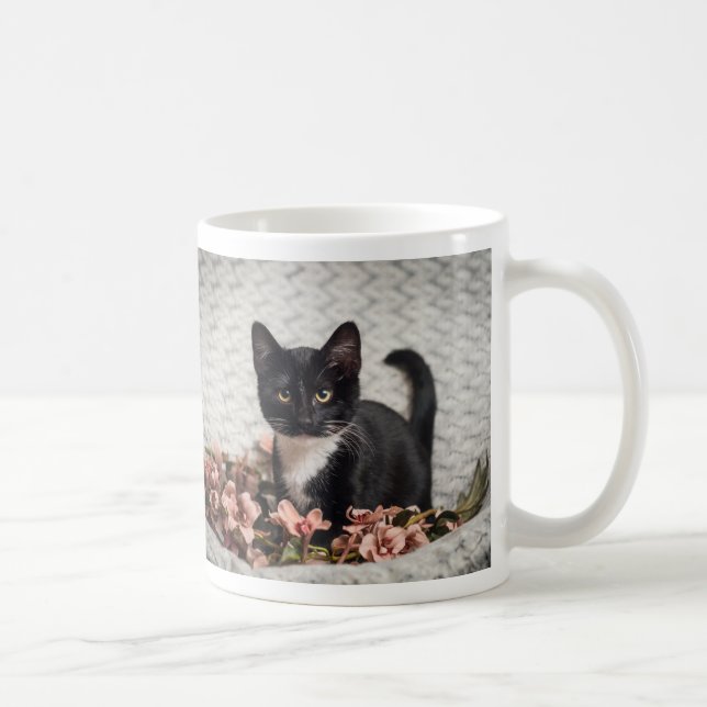 Taza De Café Bonito Bella Rosa Coffee Mug (Derecha)