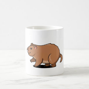 Taza De Café bonito capibara