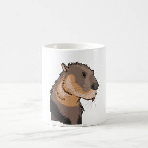 Taza De Café bonito capibara