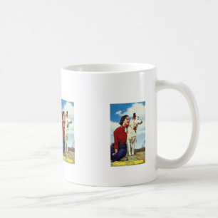 Taza De Café bonito chica y perro iowa casino publicidad en caf