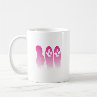Taza De Café Bonito de rosa: tu espeluznante 'Boo' de Halloween