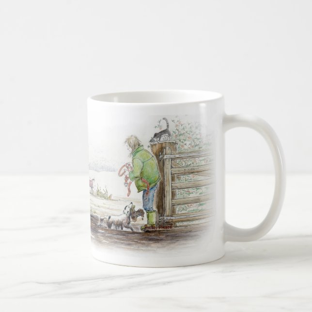 Taza De Café Bonito del mig del judetoo JT42 el "satisface (Derecha)