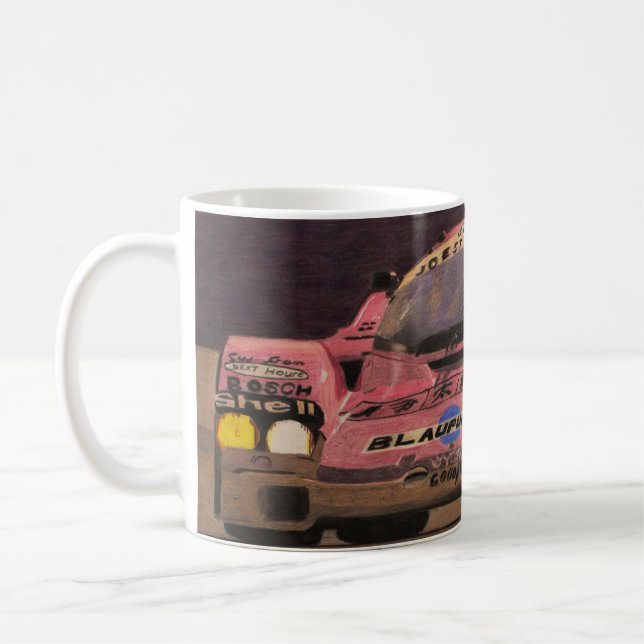 Taza De Café Bonito en Rosa (Izquierda)