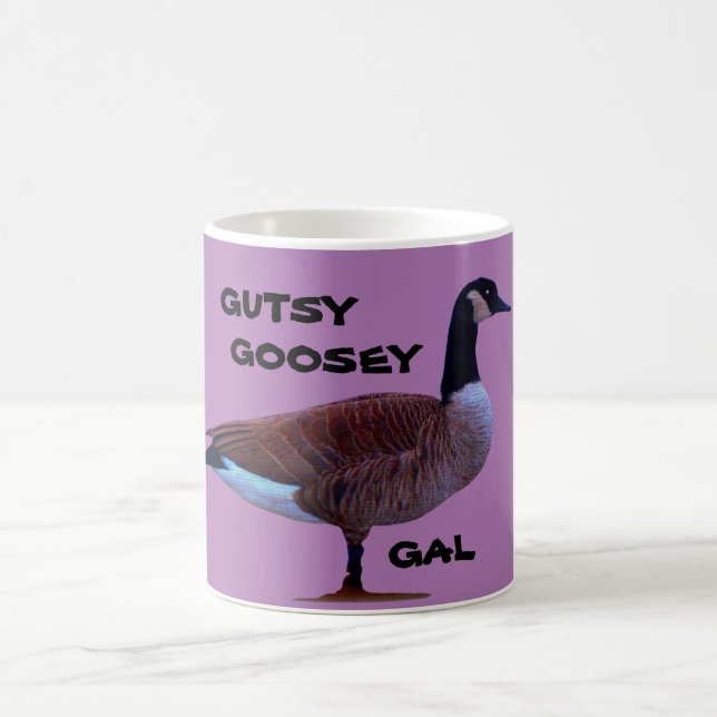 Taza De Café Bonito Gutsy Goosey Gal Mug (Centro)