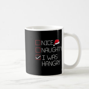 Taza De Café Bonito Navidades traviesos con Hangry Humor divert