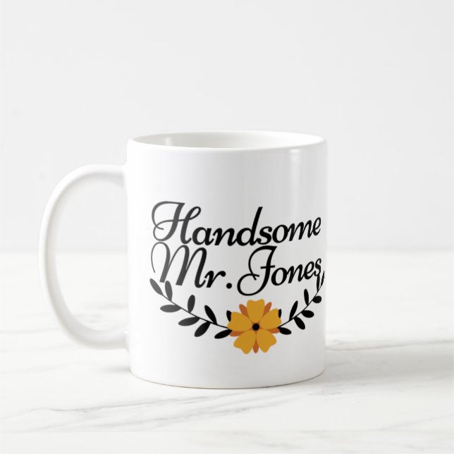 Taza De Café Bonito Sr. Jones Classic Mug - Regalo para él (Izquierda)