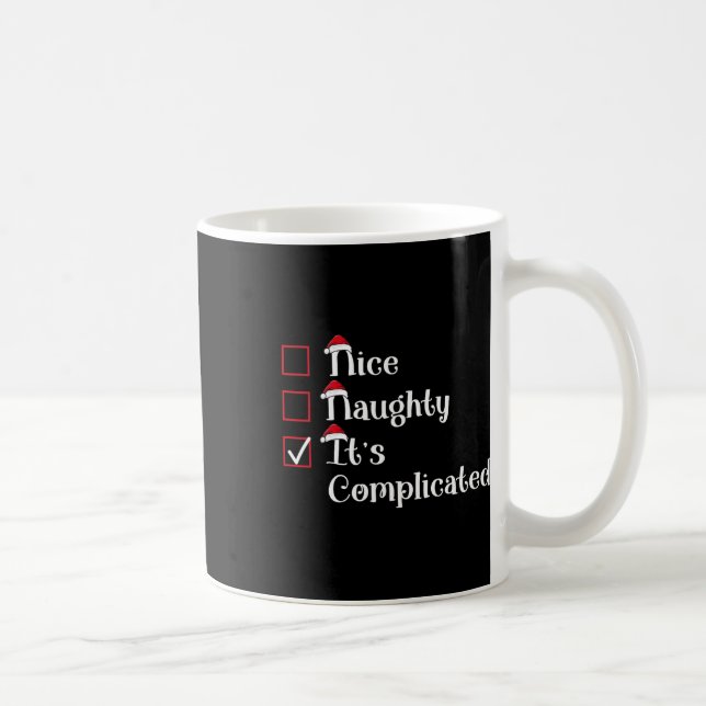 Taza De Café Bonito travieso, Navidades complicados (Derecha)