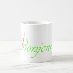 Taza De Café Bonjour