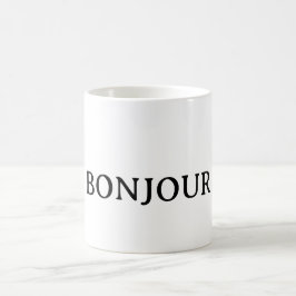 Taza De Café BONJOUR Classic Mug, 11 oz