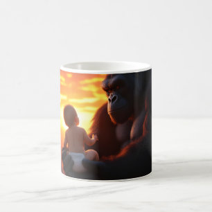 Taza De Café Bono al atardecer